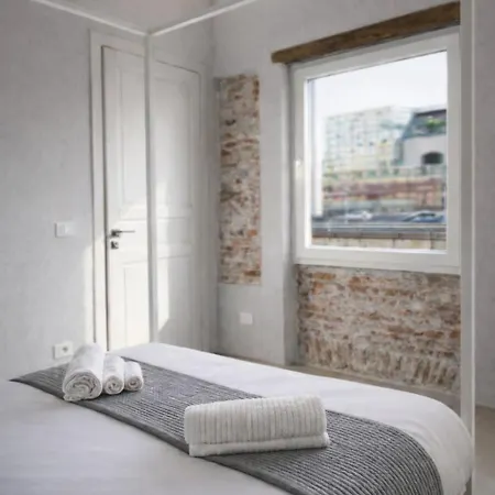 Apartmán La Marina Attic Mansarda Con Vista Su Porto Antico *
