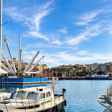 Apartmán La Marina Attic Mansarda Con Vista Su Porto Antico Janov